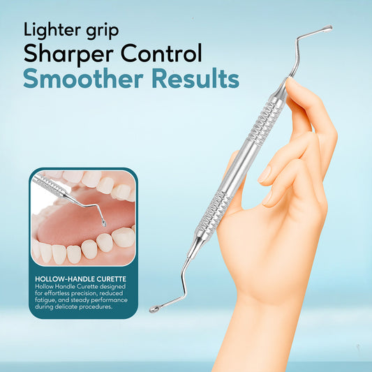 HOLLOW HANDLE CURETTE NARROW