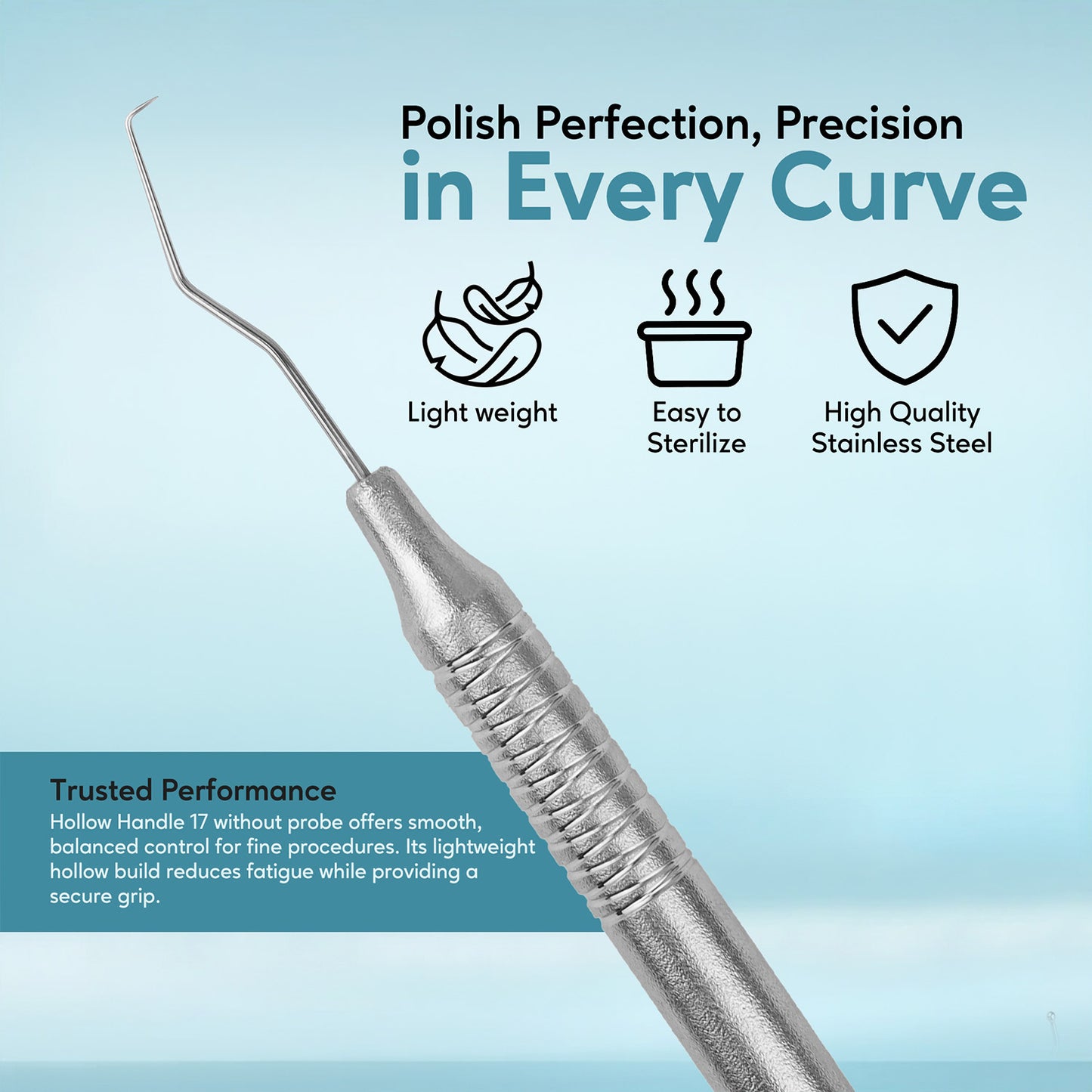 HOLLOW HANDLE 23 NO PROBE