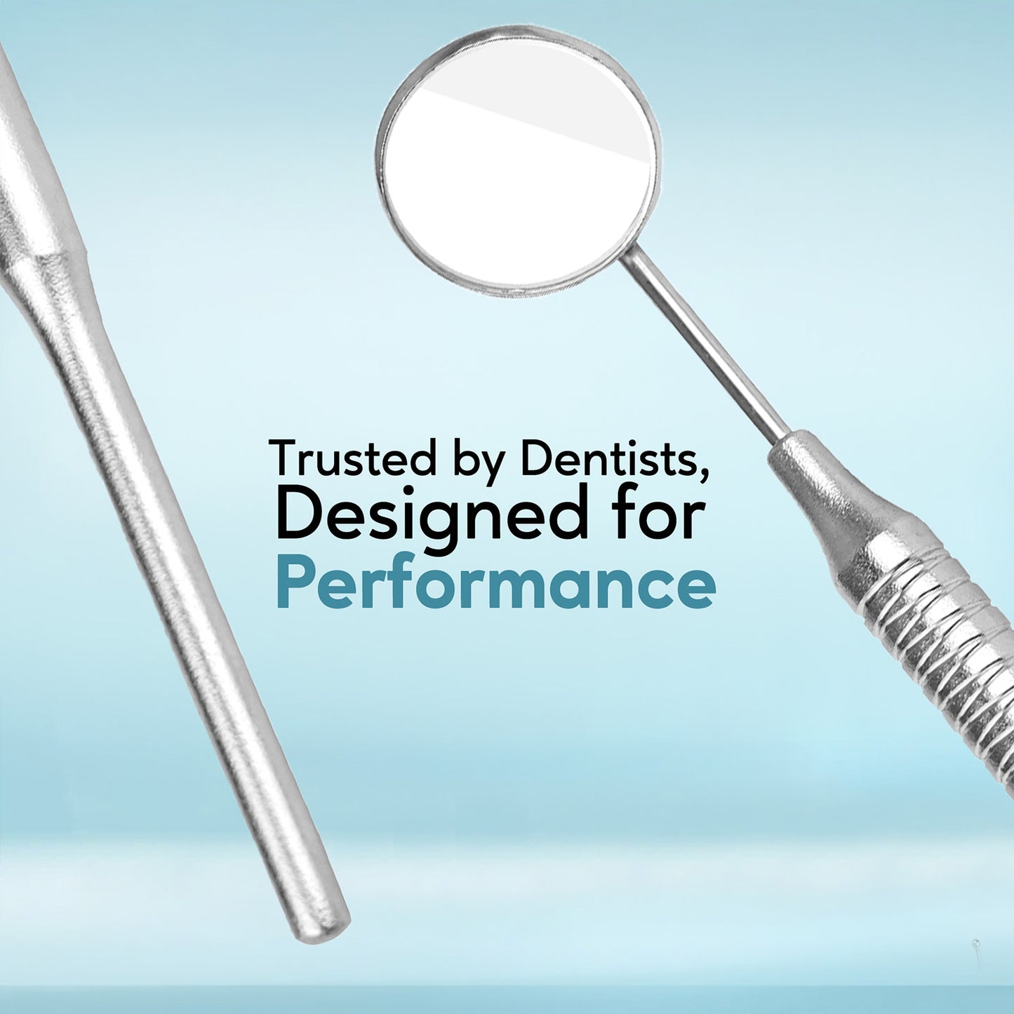 HOLLOW HANDLE MIRROR & HANDLE